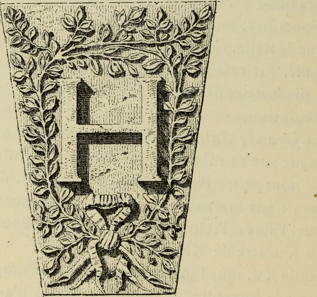 An illustration from Guide artistique & historique au Palais de Fontainebleau, 1889, leaf 126
