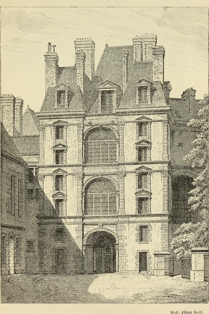 An illustration from Guide artistique & historique au Palais de Fontainebleau, 1889, leaf 131