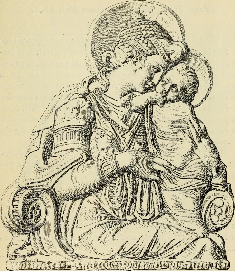 An illustration from Guide artistique & historique au Palais de Fontainebleau, 1889, leaf 153