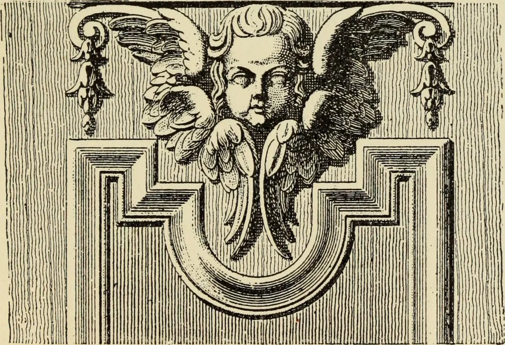 An illustration from Guide artistique & historique au Palais de Fontainebleau, 1889, leaf 35