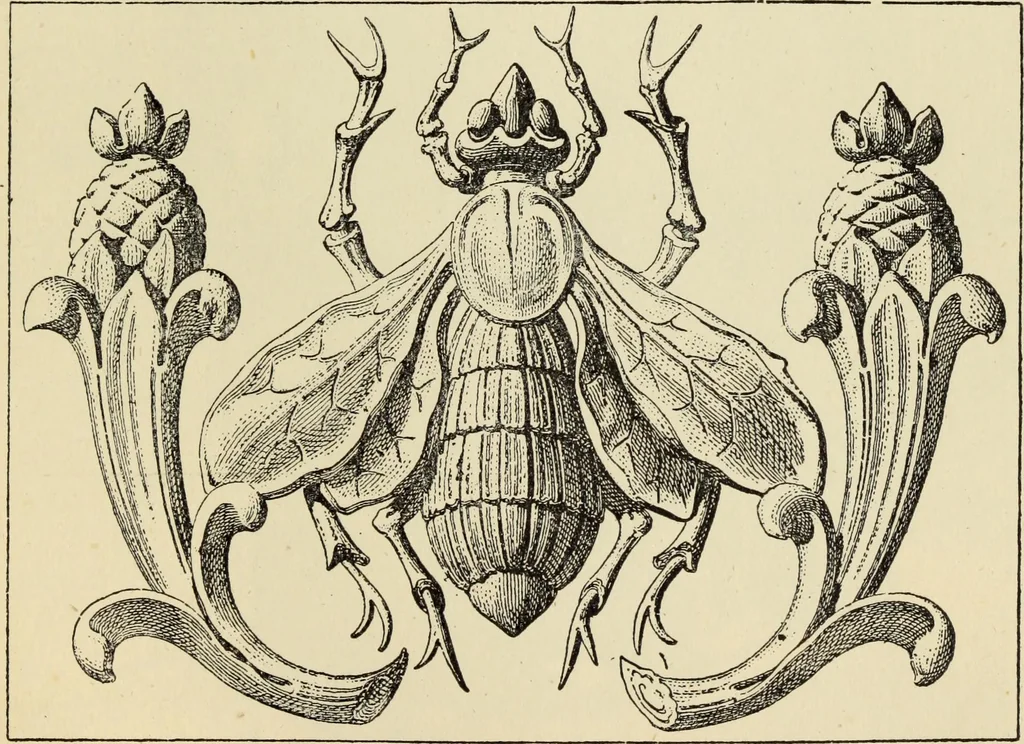 An illustration from Guide artistique & historique au Palais de Fontainebleau, 1889, leaf 43
