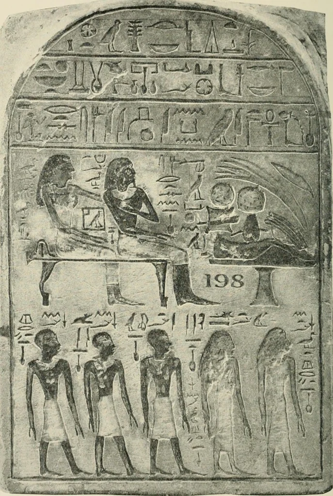 An illustration from A guide to the Egyptian galleries (sculpture). With 39 plates and 46 illustrations in the text, 1909, leaf 113