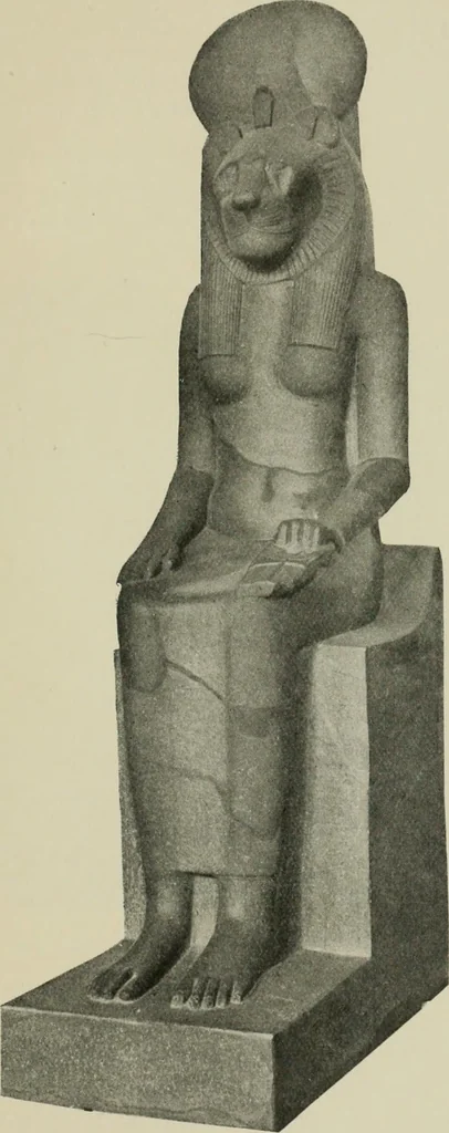 An illustration from A guide to the Egyptian galleries (sculpture). With 39 plates and 46 illustrations in the text, 1909, leaf 166