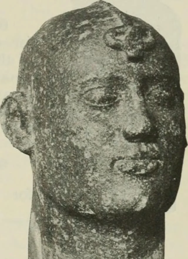 An illustration from A guide to the Egyptian galleries (sculpture). With 39 plates and 46 illustrations in the text, 1909, leaf 332