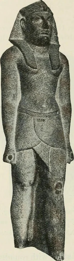 An illustration from A guide to the Egyptian galleries (sculpture). With 39 plates and 46 illustrations in the text, 1909, leaf 333
