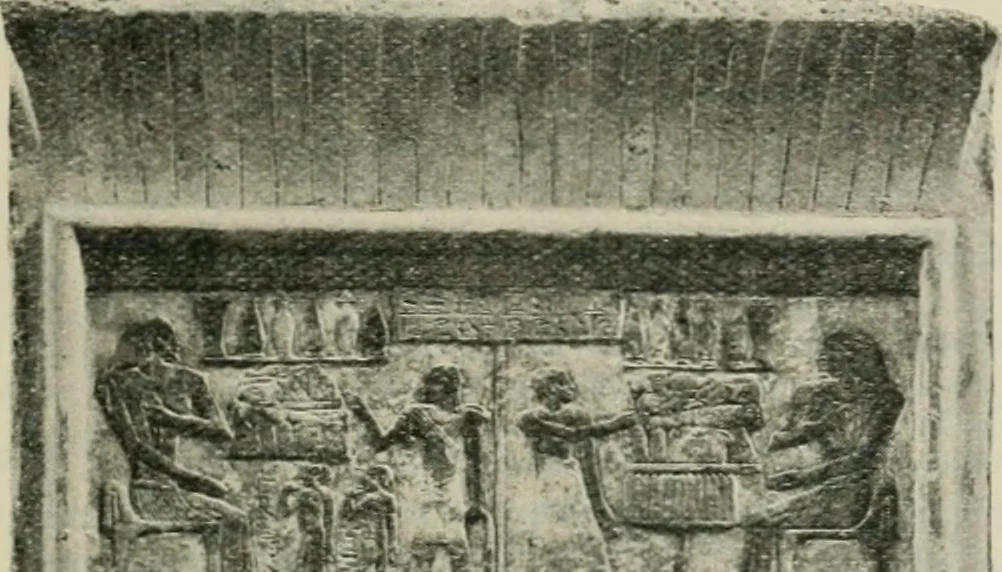 An illustration from A guide to the Egyptian galleries (sculpture). With 39 plates and 46 illustrations in the text, 1909, leaf 74