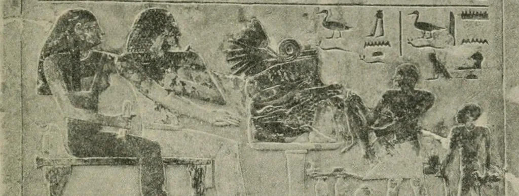 An illustration from A guide to the Egyptian galleries (sculpture). With 39 plates and 46 illustrations in the text, 1909, leaf 78