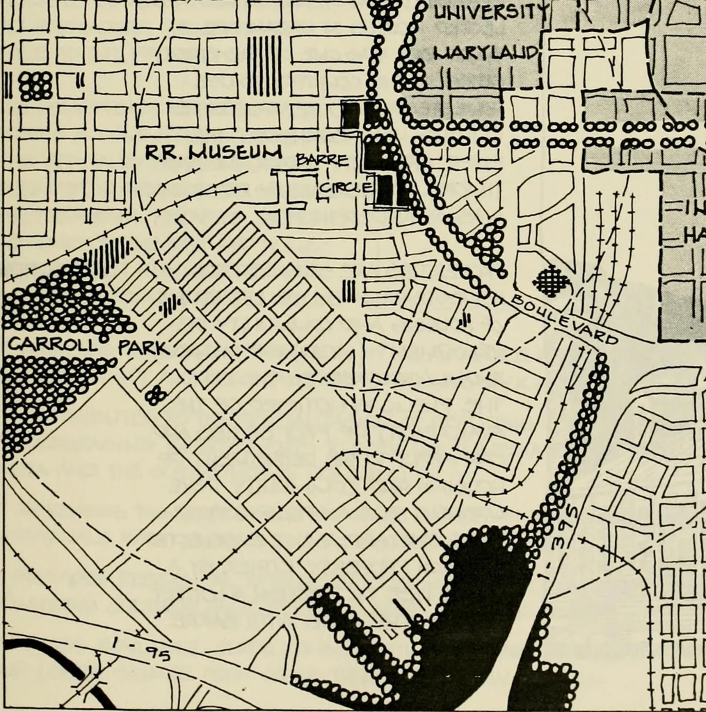 An illustration from Guidelines for Barre Circle homestead area, Baltimore, 1900, leaf 10