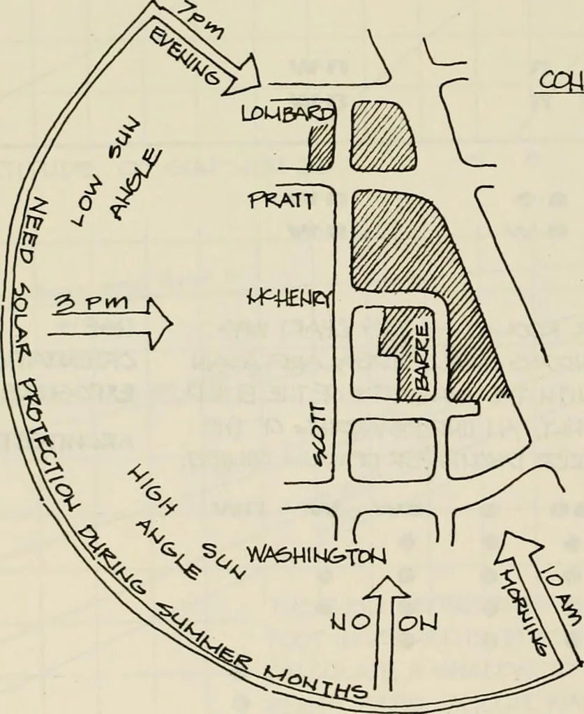 An illustration from Guidelines for Barre Circle homestead area, Baltimore, 1900, leaf 101