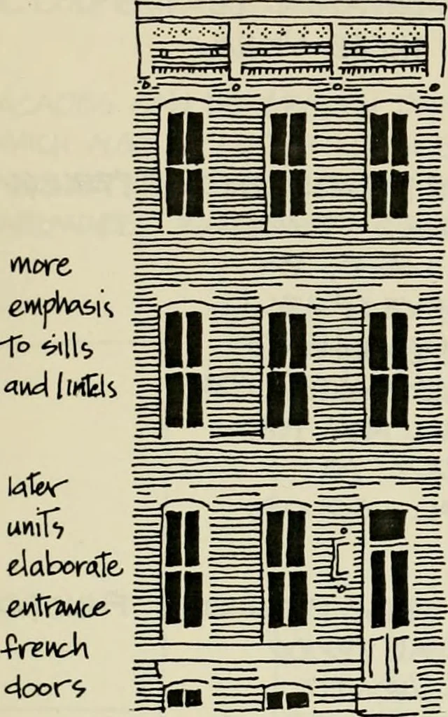 An illustration from Guidelines for Barre Circle homestead area, Baltimore, 1900, leaf 30