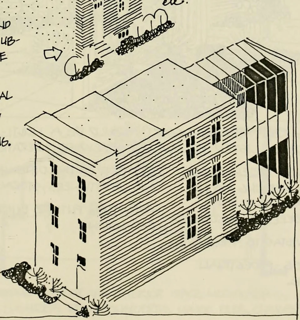 An illustration from Guidelines for Barre Circle homestead area, Baltimore, 1900, leaf 48