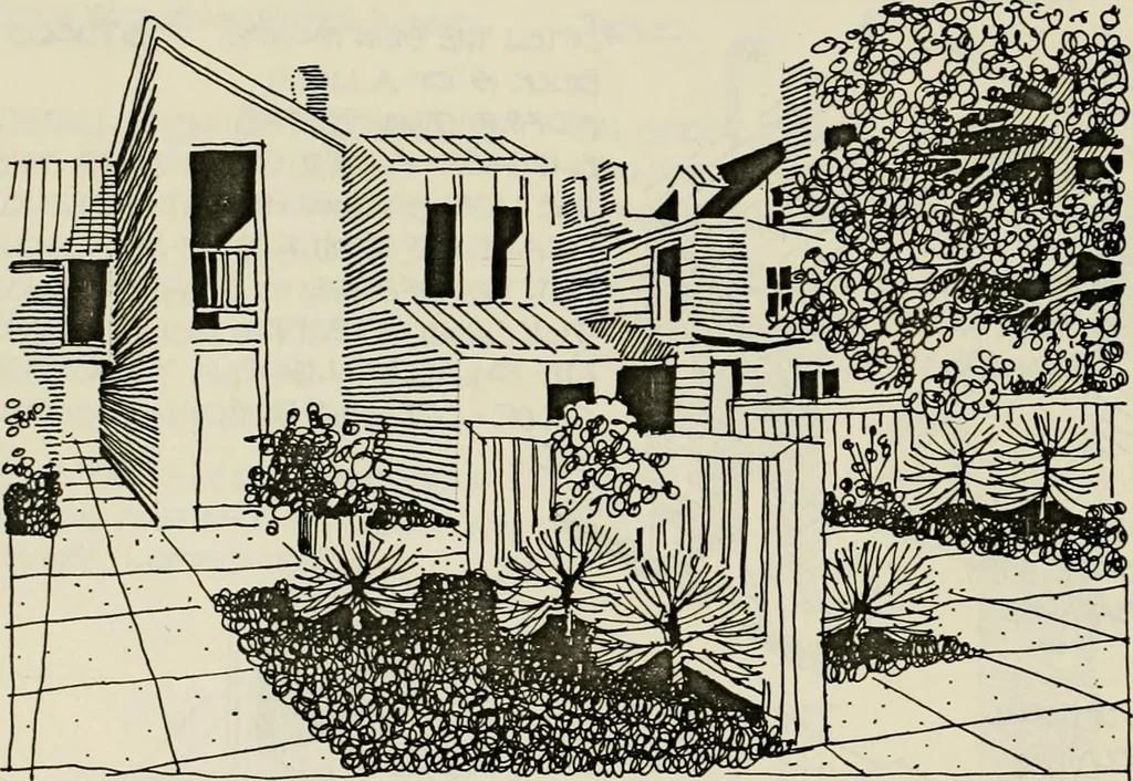 An illustration from Guidelines for Barre Circle homestead area, Baltimore, 1900, leaf 49