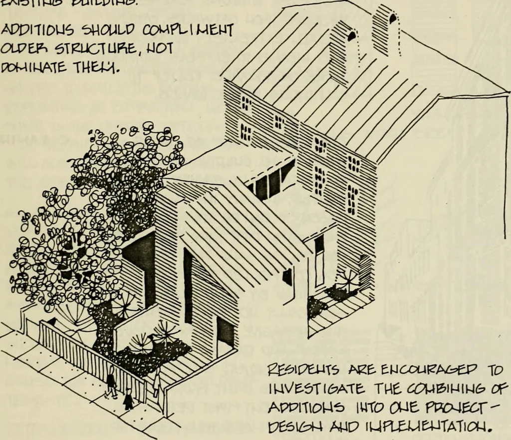 An illustration from Guidelines for Barre Circle homestead area, Baltimore, 1900, leaf 52