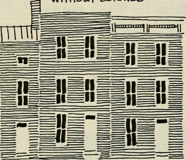 An illustration from Guidelines for Barre Circle homestead area, Baltimore, 1900, leaf 63