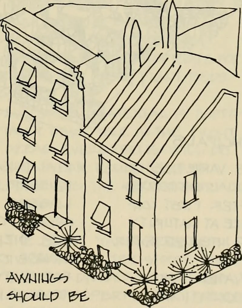 An illustration from Guidelines for Barre Circle homestead area, Baltimore, 1900, leaf 74