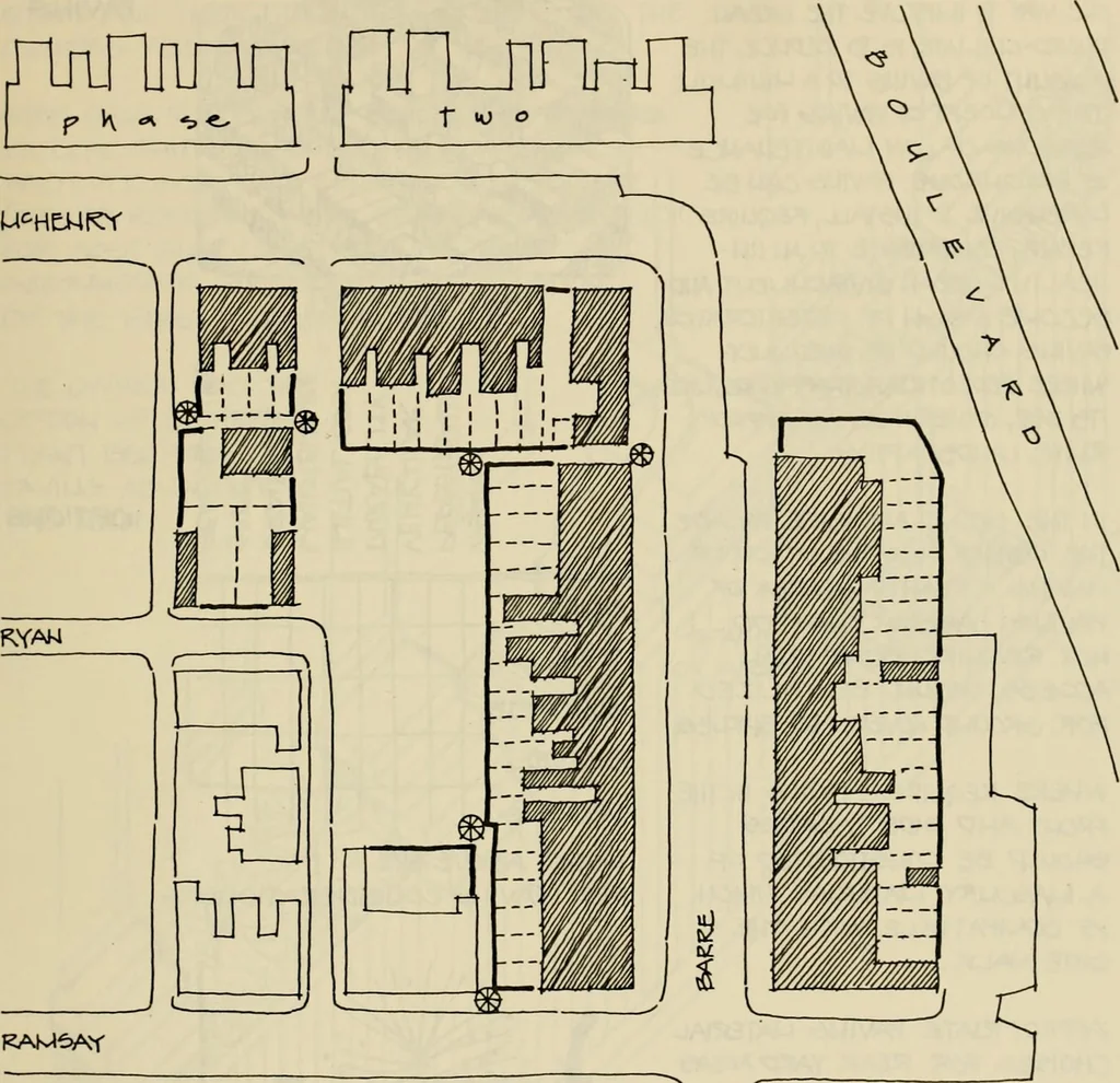 An illustration from Guidelines for Barre Circle homestead area, Baltimore, 1900, leaf 82
