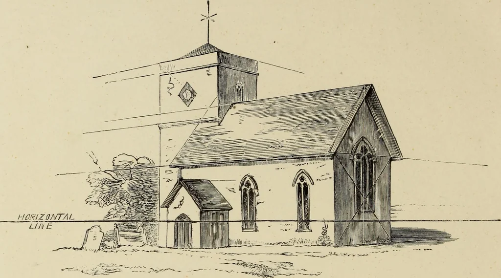 An illustration from A guide to pictorial perspective : with numerous illustrations, 1851, leaf 47