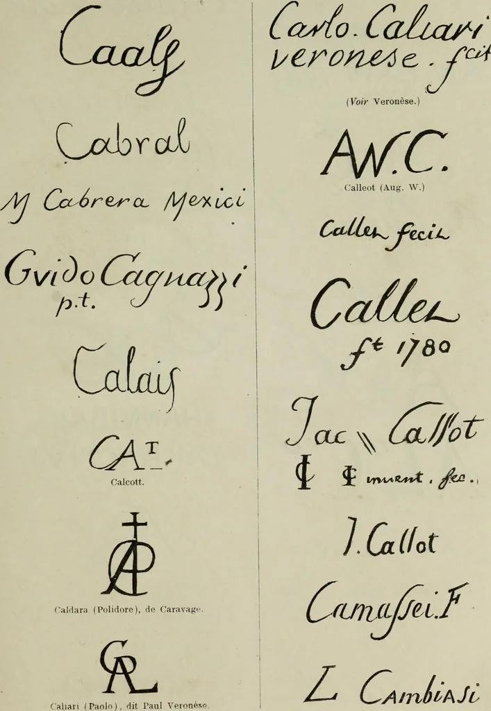 An illustration from Guide théorique et pratique de l'amateur de tableaux : études sur les imitateurs et les copistes des maîtres de toutes les écoles, dont les oeuvres forment la base ordinaire des galeries, 1863, leaf 40