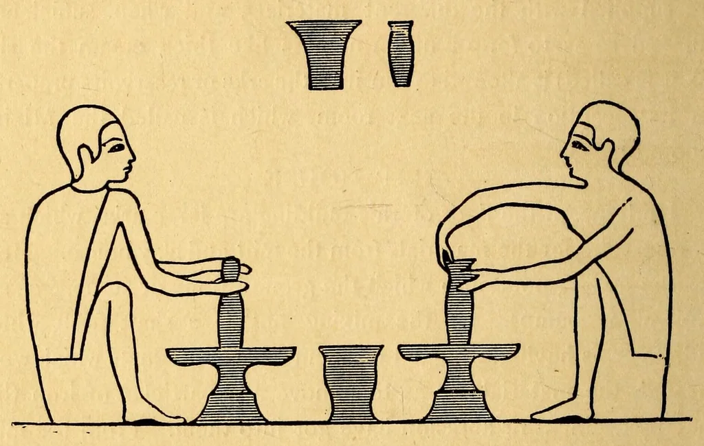 An illustration from A guide through the Royal Porcelain Works, Worcester, and an epitome of the history of pottery and porcelain with the marks on Worcester porcelain, 1878, leaf 20