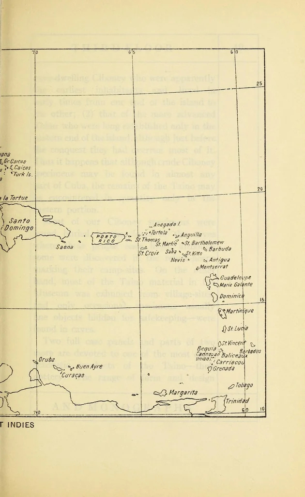 An illustration from Guide to the collections from the West Indies, 1922, leaf 29