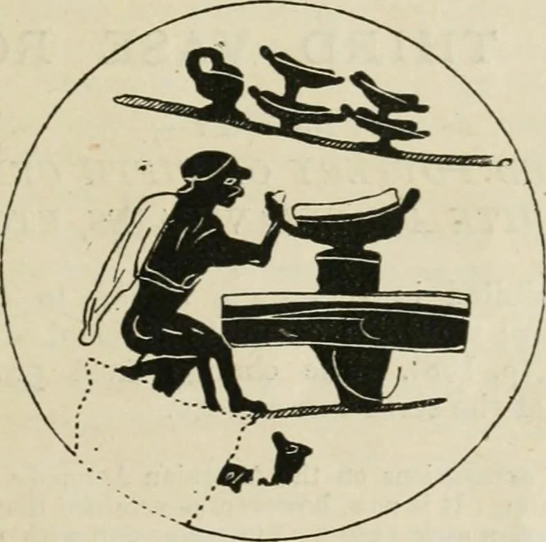 An illustration from A guide to the Department of Greek and Roman Antiquities in the British Museum, 1899, leaf 186