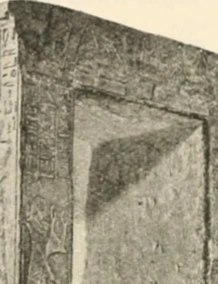 An illustration from A guide to the Egyptian galleries : (sculpture), 1909, leaf 275
