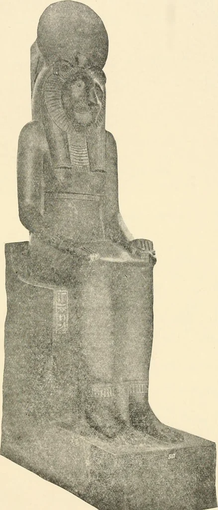 An illustration from A guide to the Egyptian galleries : (sculpture), 1909, leaf 294