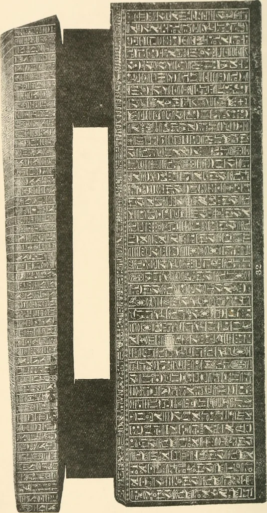 An illustration from A guide to the Egyptian galleries : (sculpture), 1909, leaf 315