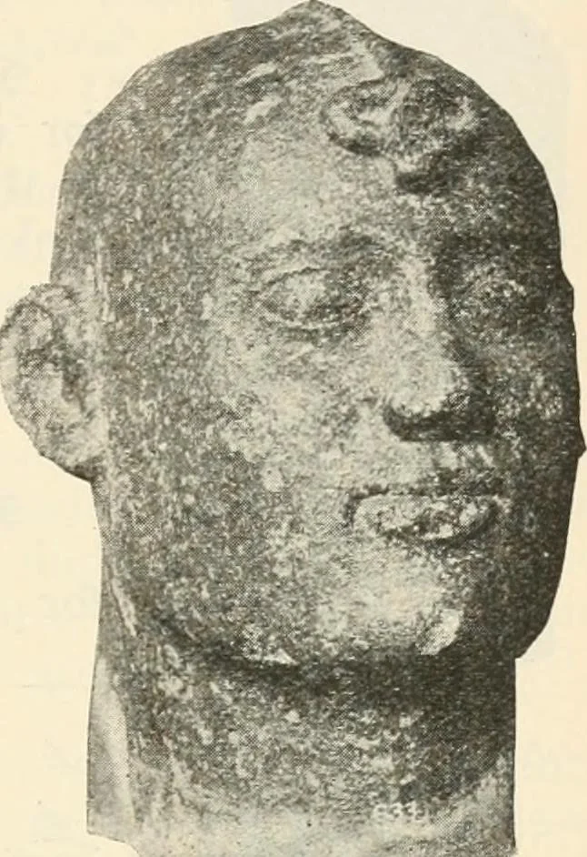 An illustration from A guide to the Egyptian galleries : (sculpture), 1909, leaf 336