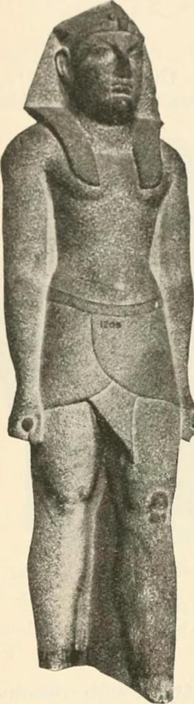 An illustration from A guide to the Egyptian galleries : (sculpture), 1909, leaf 337