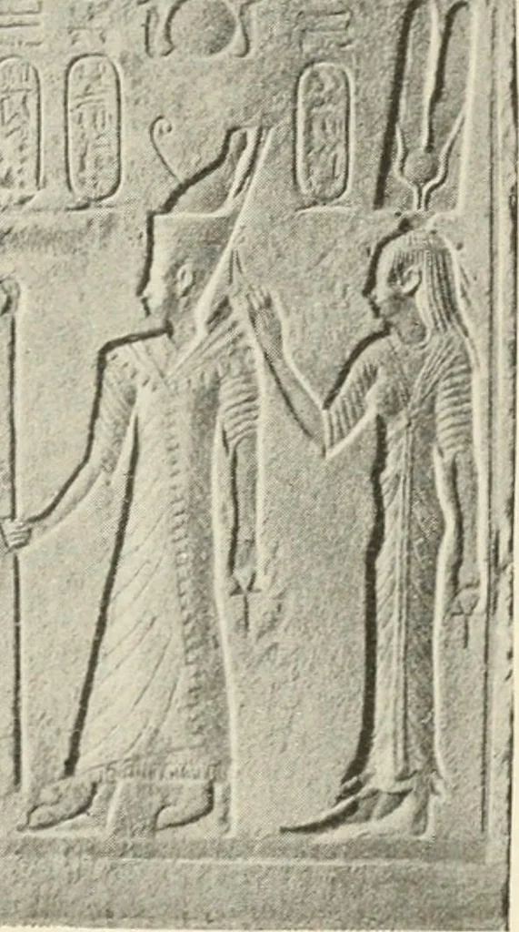 An illustration from A guide to the Egyptian galleries : (sculpture), 1909, leaf 354