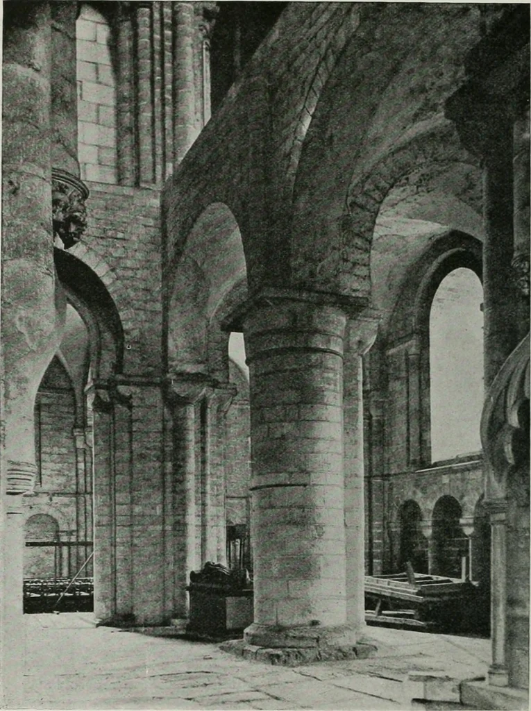An illustration from A guide to English Gothic architecture, illustrated by numerous drawings and photographs, 1922, leaf 100