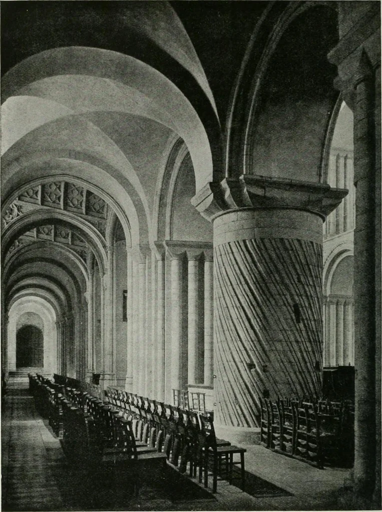 An illustration from A guide to English Gothic architecture, illustrated by numerous drawings and photographs, 1922, leaf 102