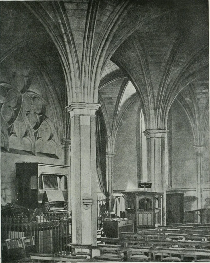An illustration from A guide to English Gothic architecture, illustrated by numerous drawings and photographs, 1922, leaf 113