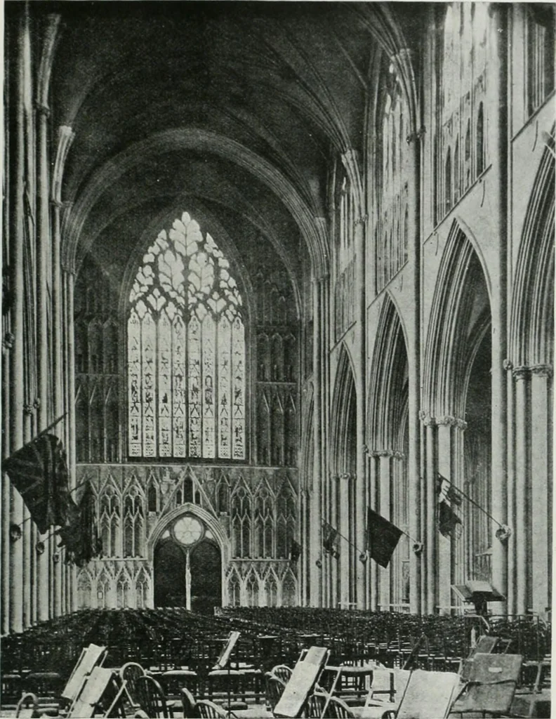 An illustration from A guide to English Gothic architecture, illustrated by numerous drawings and photographs, 1922, leaf 121