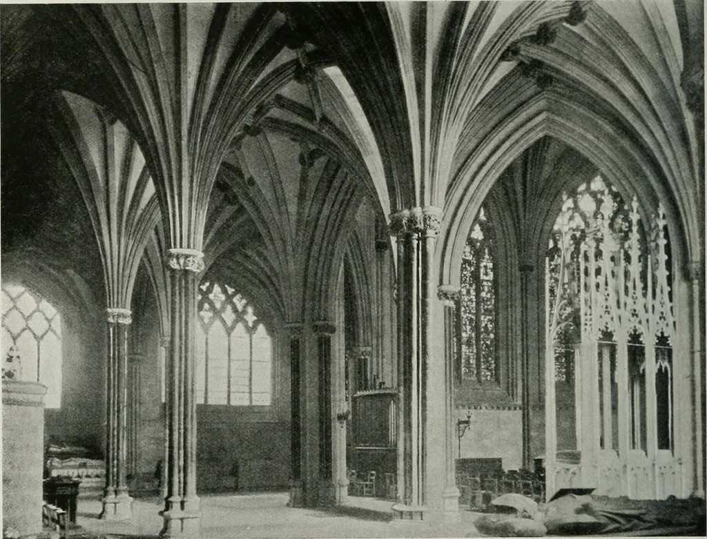An illustration from A guide to English Gothic architecture, illustrated by numerous drawings and photographs, 1922, leaf 122