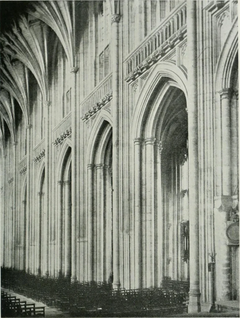 An illustration from A guide to English Gothic architecture, illustrated by numerous drawings and photographs, 1922, leaf 123