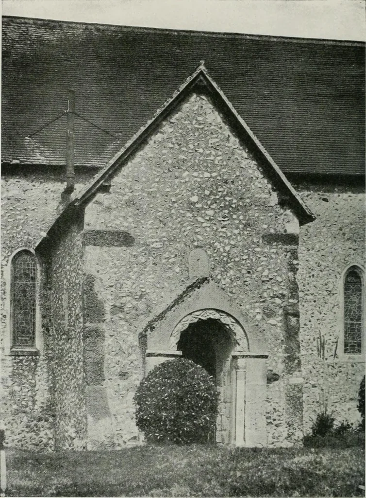 An illustration from A guide to English Gothic architecture, illustrated by numerous drawings and photographs, 1922, leaf 132