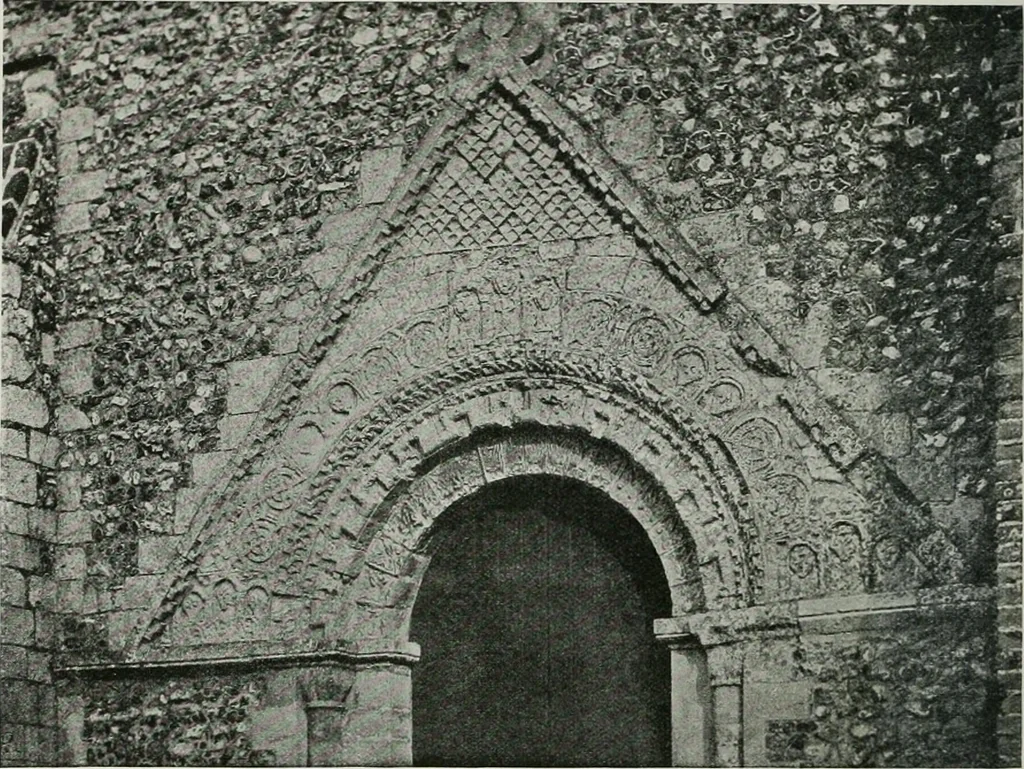 An illustration from A guide to English Gothic architecture, illustrated by numerous drawings and photographs, 1922, leaf 136