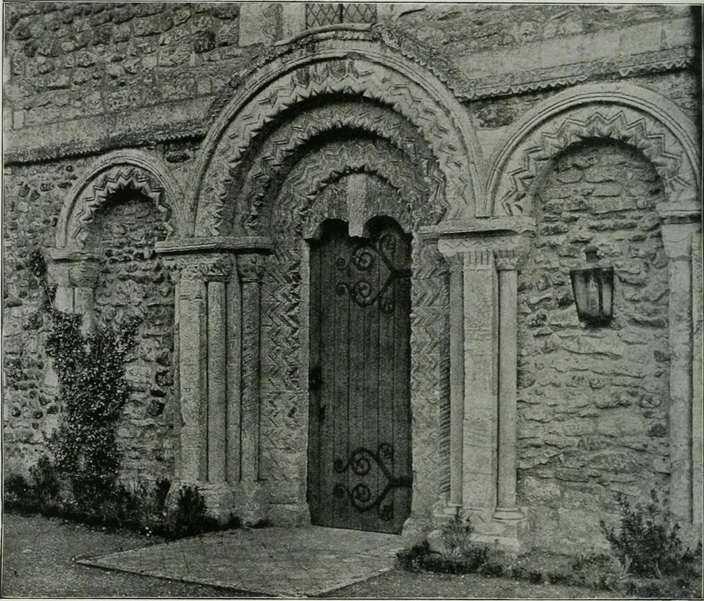 An illustration from A guide to English Gothic architecture, illustrated by numerous drawings and photographs, 1922, leaf 138