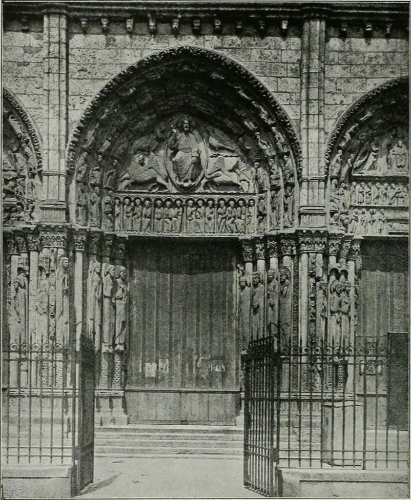 An illustration from A guide to English Gothic architecture, illustrated by numerous drawings and photographs, 1922, leaf 142
