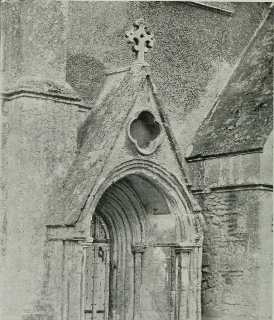 An illustration from A guide to English Gothic architecture, illustrated by numerous drawings and photographs, 1922, leaf 144