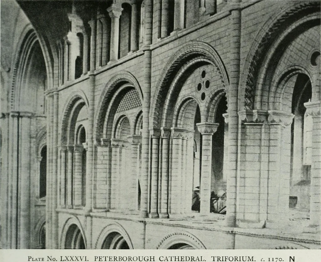 An illustration from A guide to English Gothic architecture, illustrated by numerous drawings and photographs, 1922, leaf 151