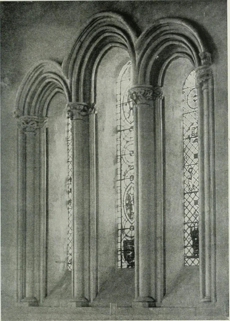 An illustration from A guide to English Gothic architecture, illustrated by numerous drawings and photographs, 1922, leaf 159