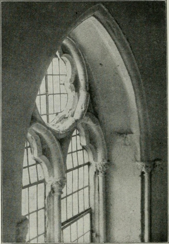 An illustration from A guide to English Gothic architecture, illustrated by numerous drawings and photographs, 1922, leaf 162