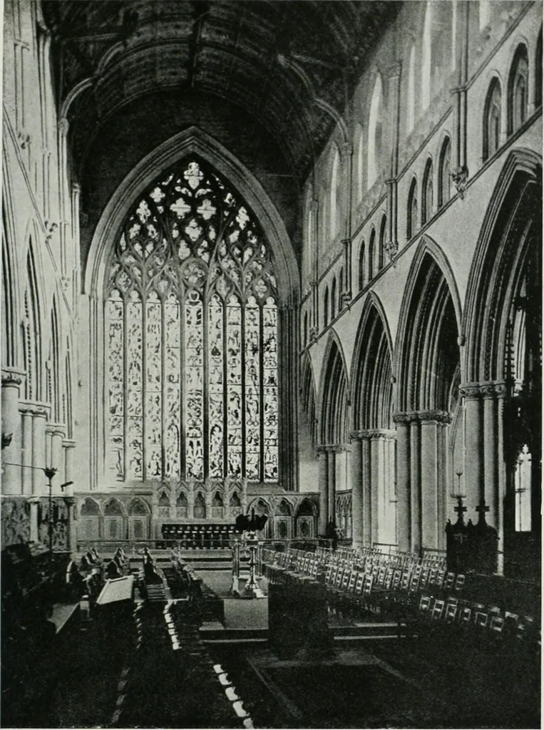 An illustration from A guide to English Gothic architecture, illustrated by numerous drawings and photographs, 1922, leaf 169