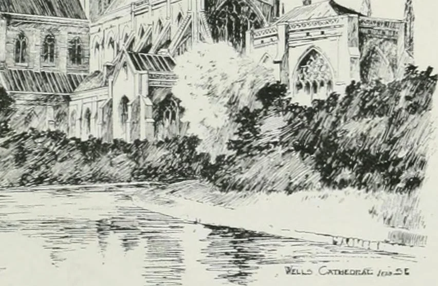 An illustration from A guide to English Gothic architecture, illustrated by numerous drawings and photographs, 1922, leaf 17