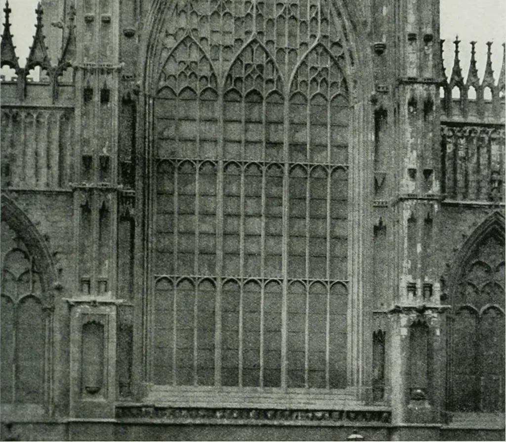 An illustration from A guide to English Gothic architecture, illustrated by numerous drawings and photographs, 1922, leaf 171