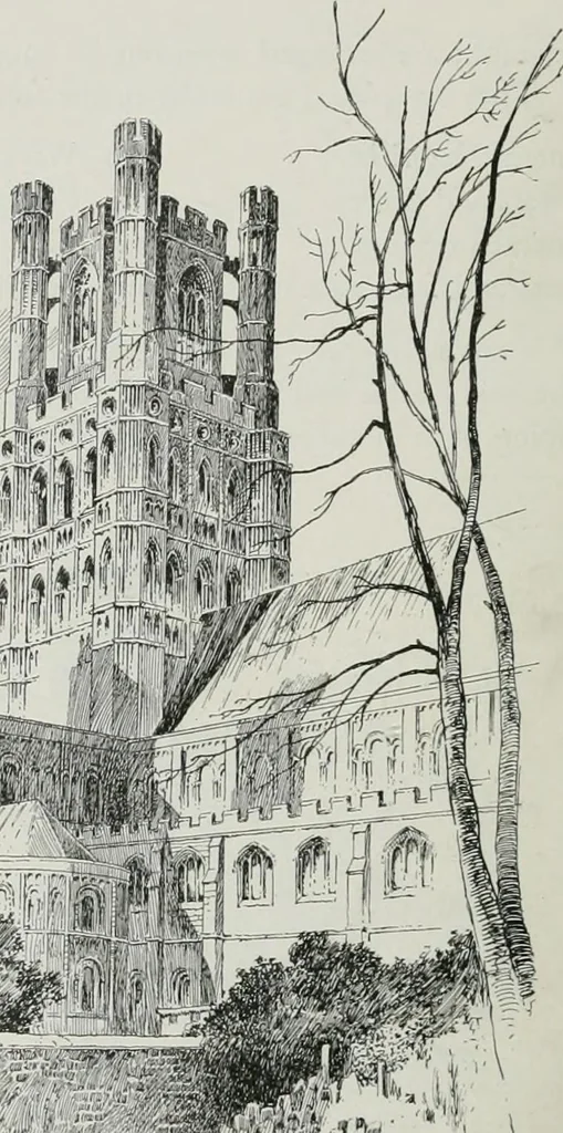 An illustration from A guide to English Gothic architecture, illustrated by numerous drawings and photographs, 1922, leaf 18