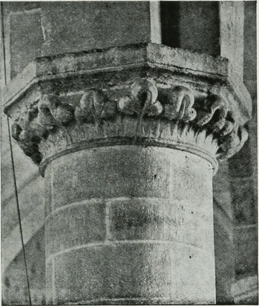 An illustration from A guide to English Gothic architecture, illustrated by numerous drawings and photographs, 1922, leaf 185